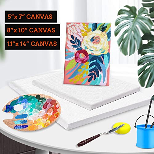 3 Pack Oil & Acrylic Painting Canvases