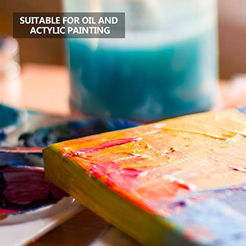 GOTIDEAL Canvas Set: Multiple Sizes, Primed White