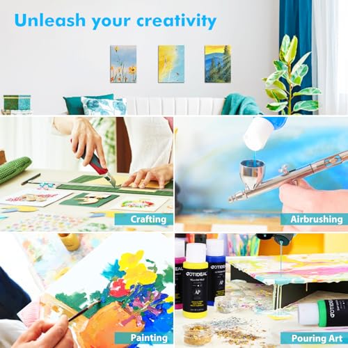 8x10 Canvas Boards Set of 4 - Gesso Primed White