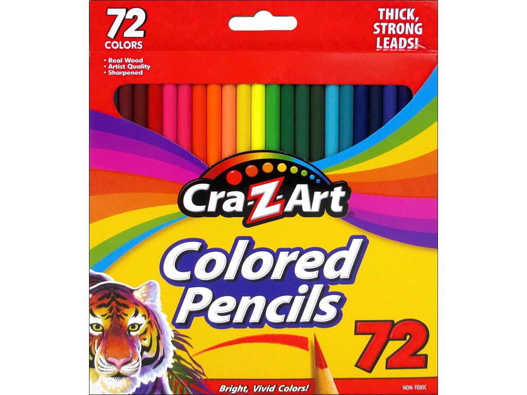 72 Count Cra-Z-Art Color Pencils, Multicolor
