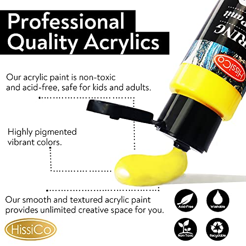 36-Piece Non-Toxic Acrylic Paint Set