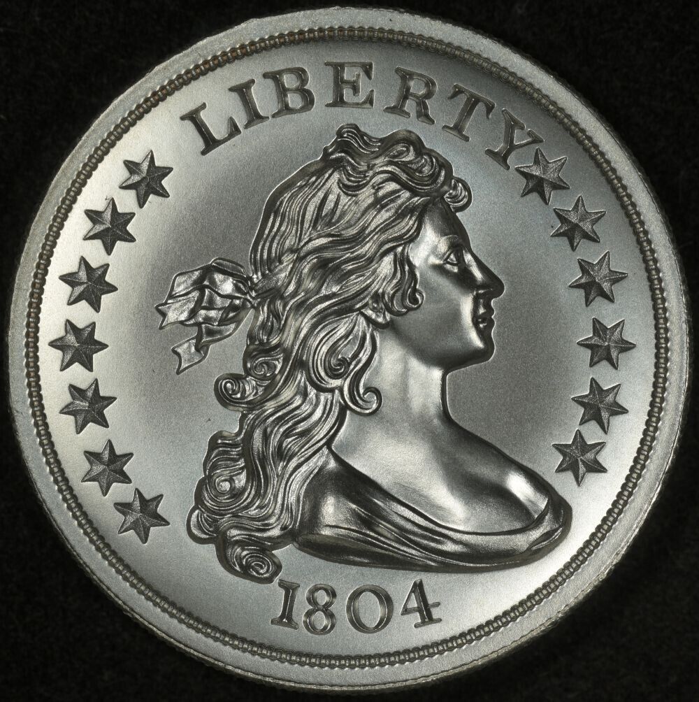 1804 $1 Silver Dollar 2oz .999 Tribute Coin