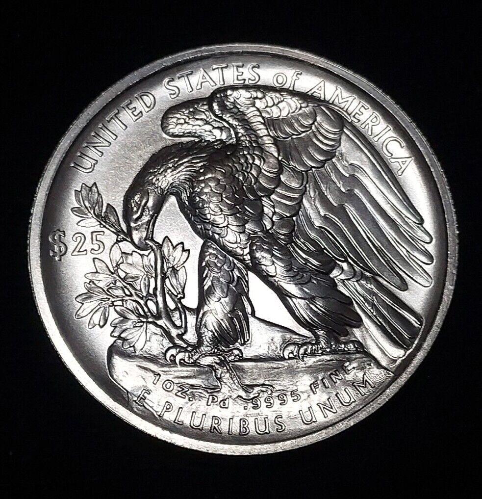2021 American Palladium Eagle - $25 - 1 oz