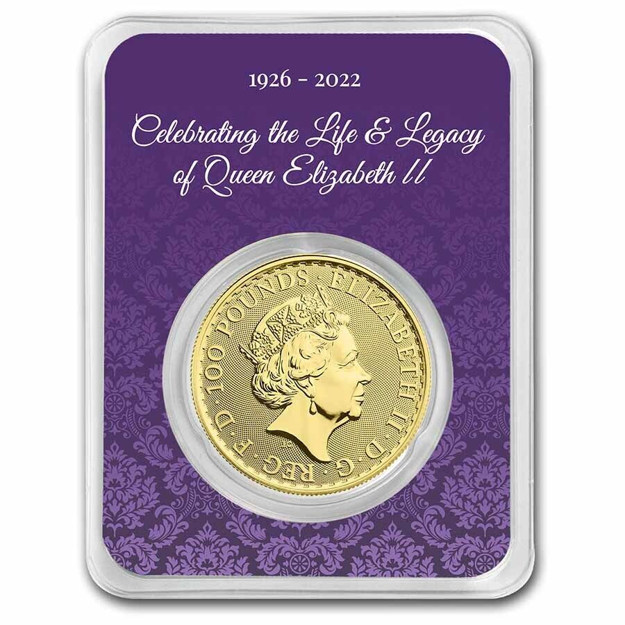 2022 GB Gold Britannia BU, 1 oz Coin
