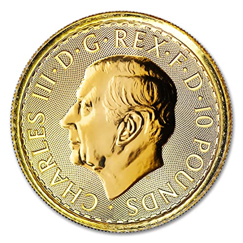 2023 British Gold Britannia Coin (King Charles III) 1/10 oz