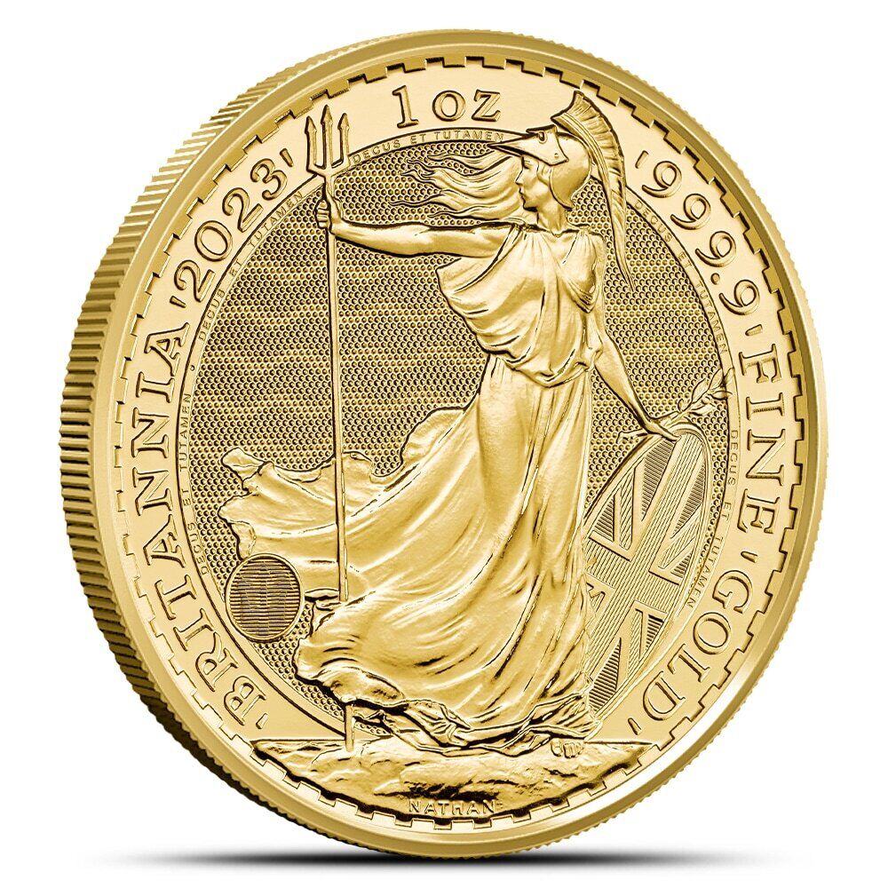 2023 1 oz British Gold Britannia Coin BU