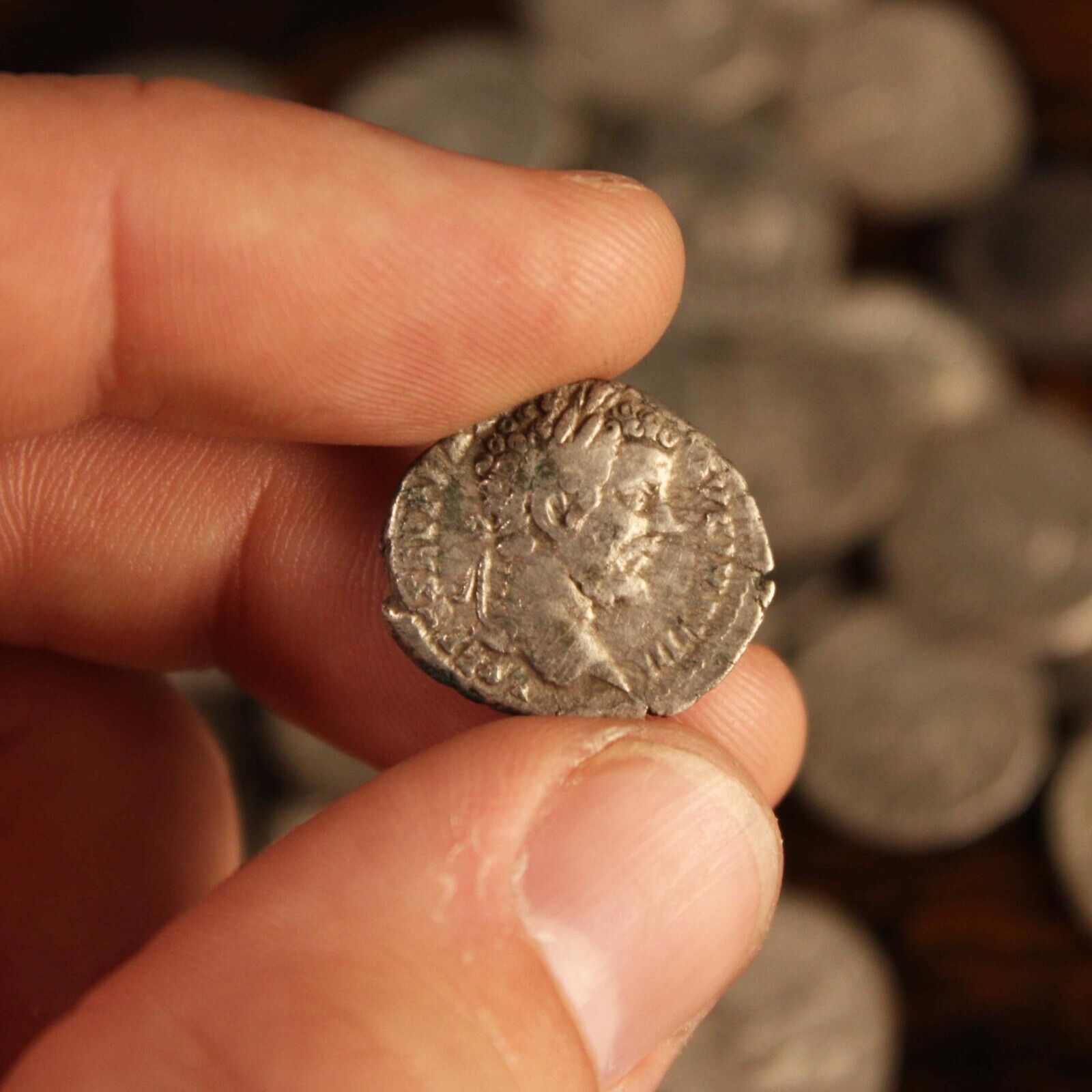 RARE Roman Empire Silver Denarius Coin - HIGH GRADE