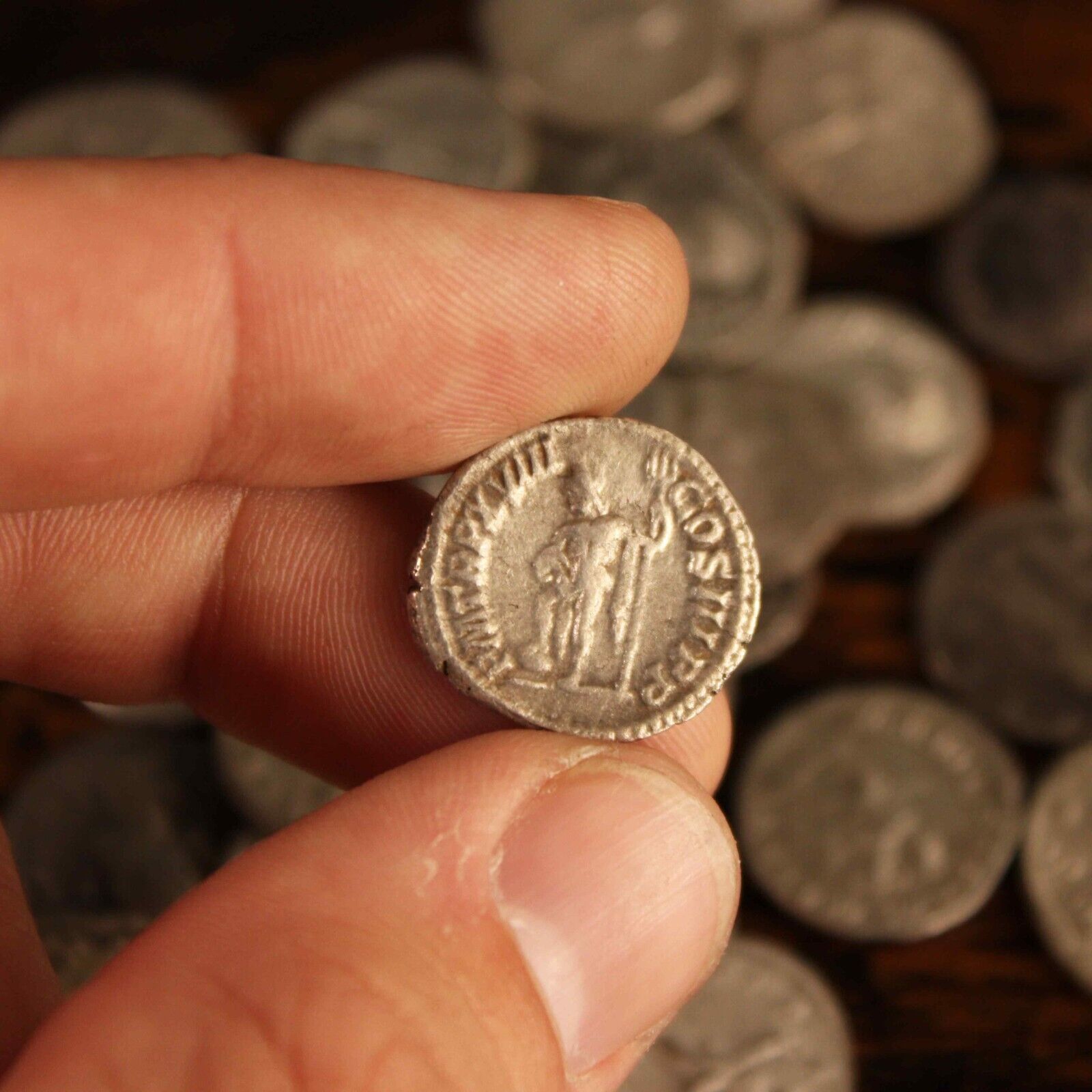 RARE Roman Empire Silver Denarius Coin - HIGH GRADE