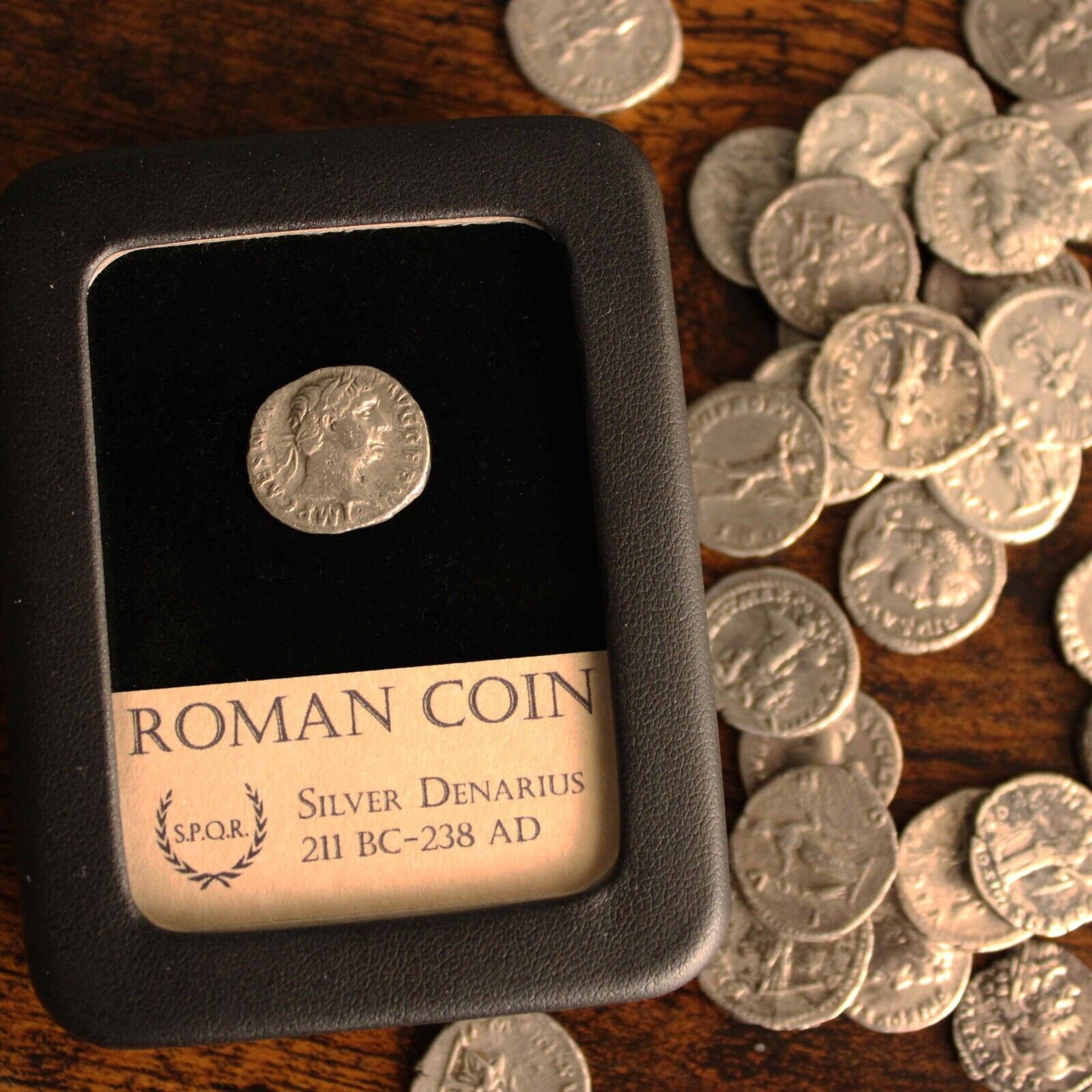 RARE Roman Empire Silver Denarius Coin - HIGH GRADE