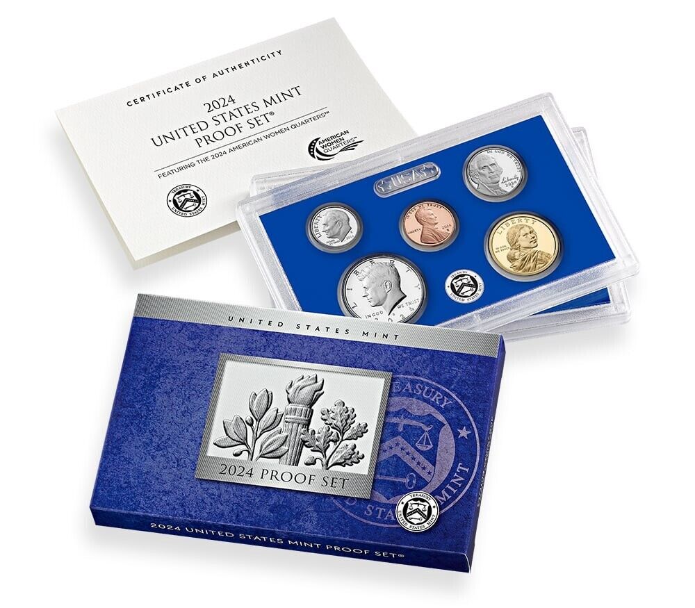 2024 S CLAD PROOF COIN SET - US MINT PACKAGING