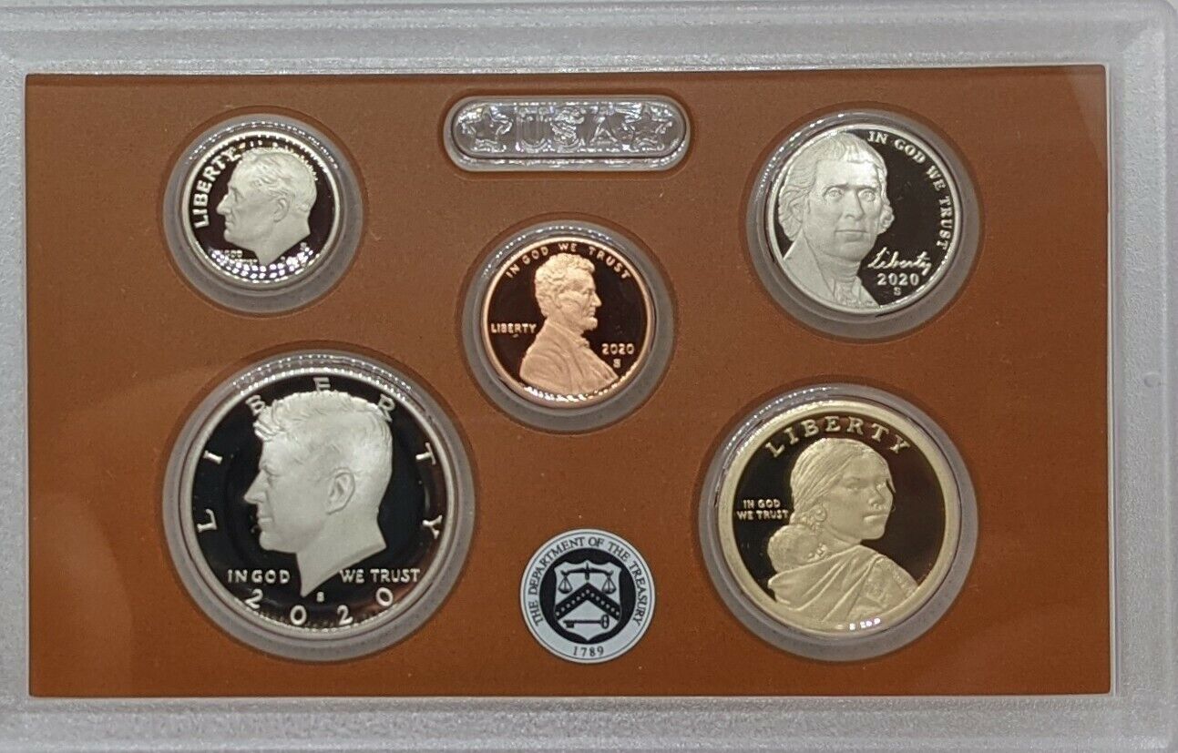 2020 US Mint Proof Set - 11 Coins + Extra W Nickel