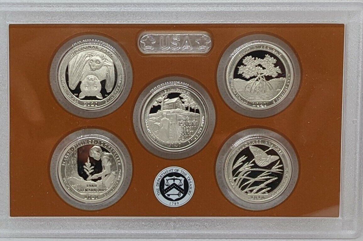 2020 US Mint Proof Set - 11 Coins + Extra W Nickel