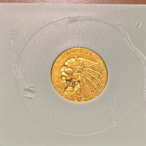 1915 $2.50 Indian Head Quarter Eagle Coin