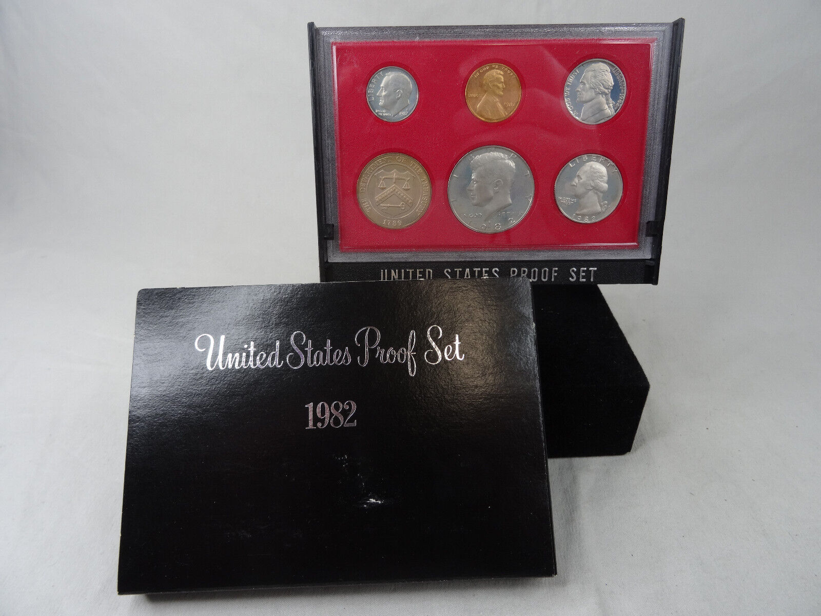 Lot of 10 US Mint Proof Sets 1980-1989