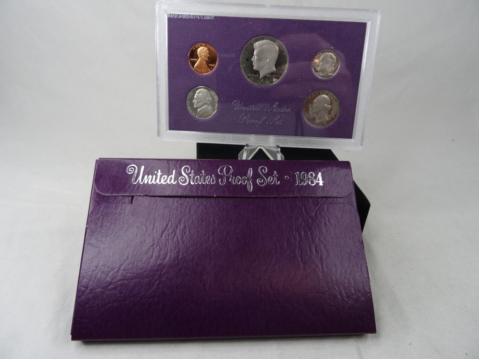 Lot of 10 US Mint Proof Sets 1980-1989