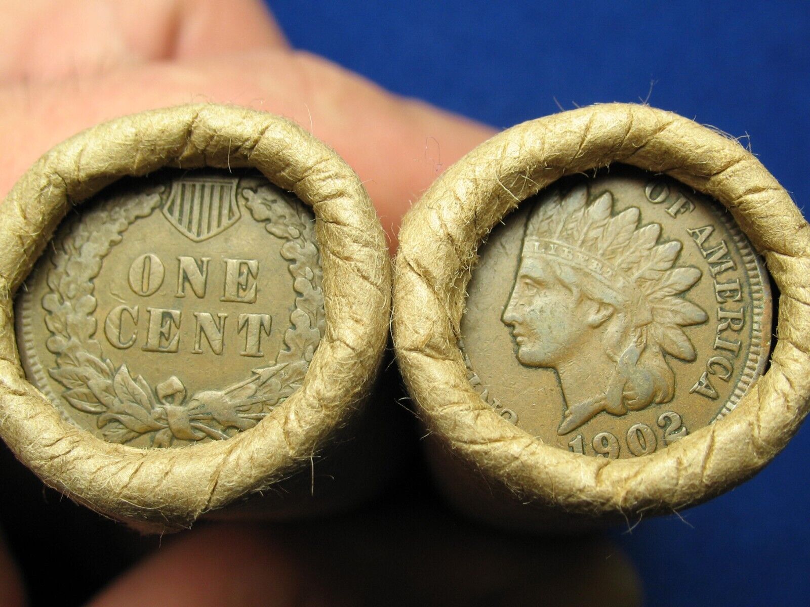 Shotgun Penny Roll Indian Head Cents Lot Sale