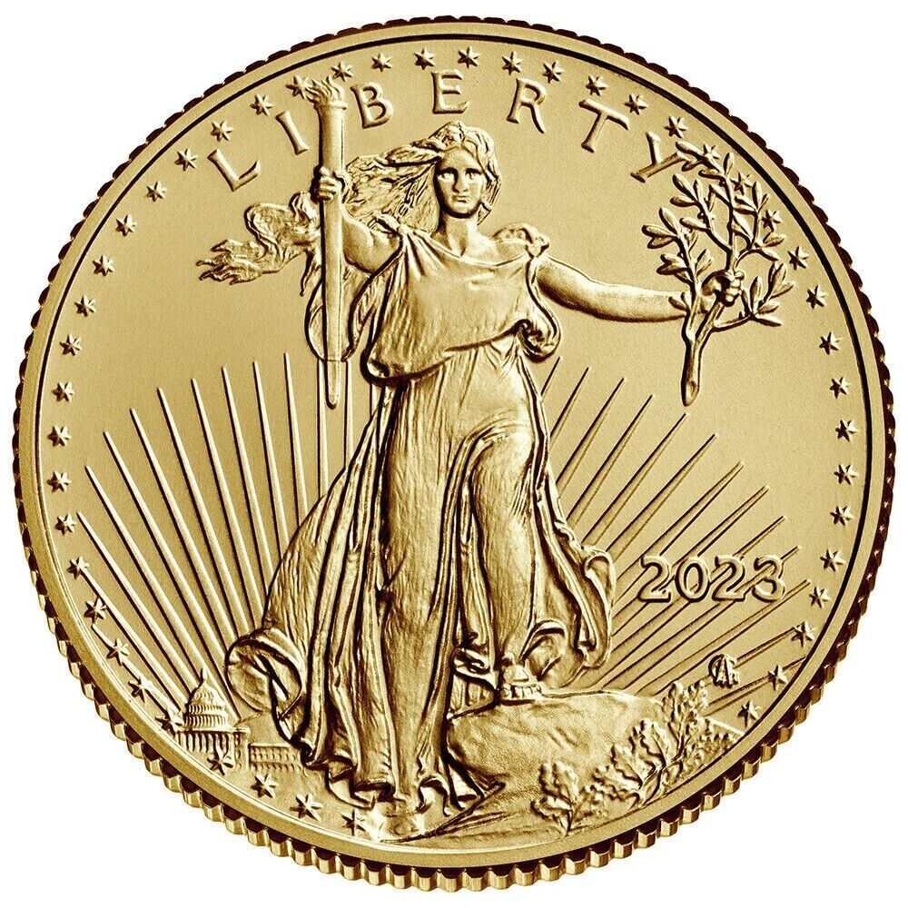 2023 American Gold Eagle 1/10 oz $5 BU