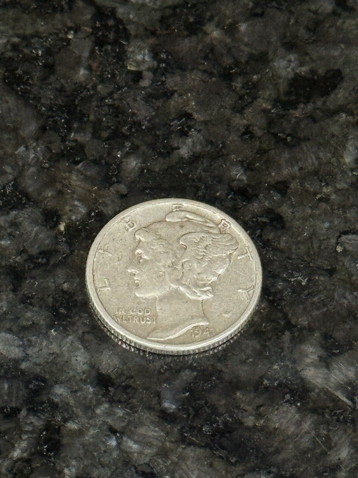 1941-D Mercury Silver Dime - 83 Years Old