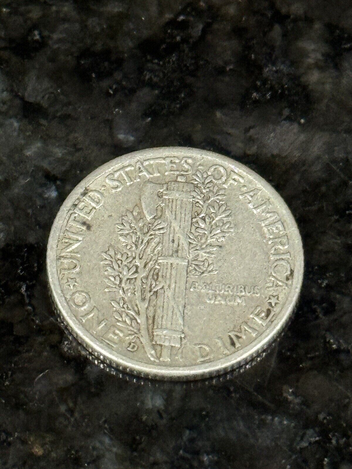 1941-D Mercury Silver Dime - 83 Years Old