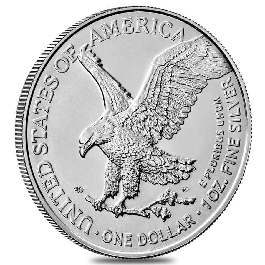 5 - 2024 1 oz Silver American Eagle Coins