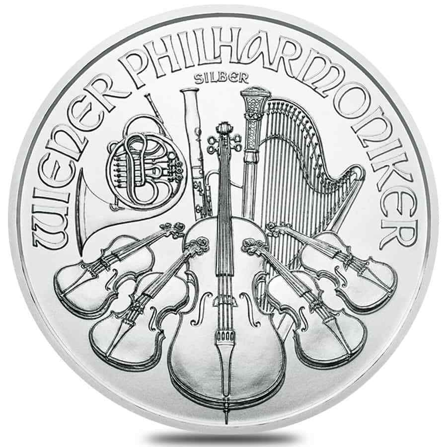Lot of 5 - 2024 Austrian Silver Philharmonic Coin