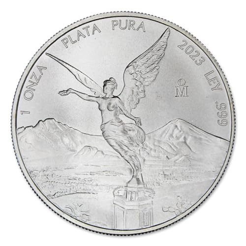 2023 Lot of (5) 1 oz Mexican Silver Libertad BU