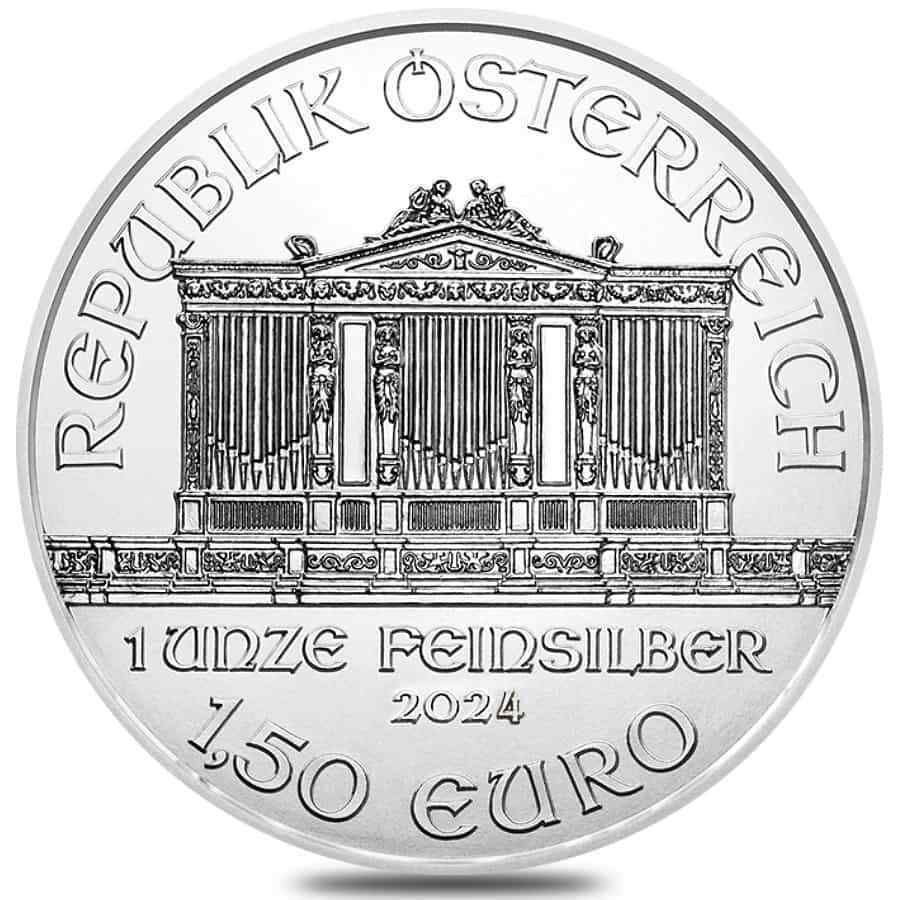 Lot of 5 - 2024 Austrian Silver Philharmonic Coin
