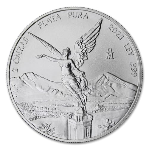 2023 2 oz Mexican Silver Libertad Coin - BU