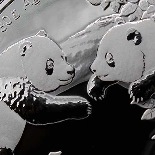 2023 Silver Chinese Panda Coin BU with COA ¥10 Yuan