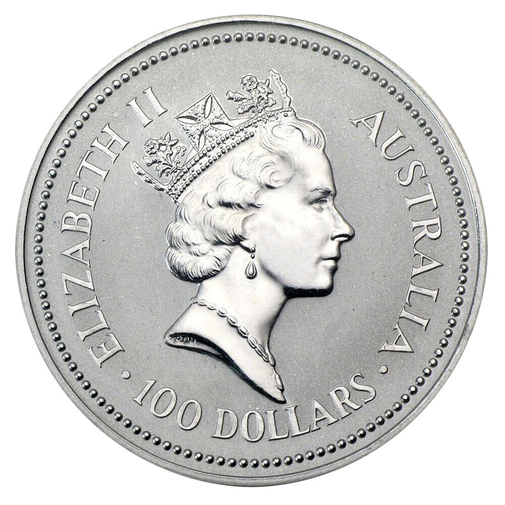 1989 $100 Platinum Australian Koala .9995 Coin 1oz