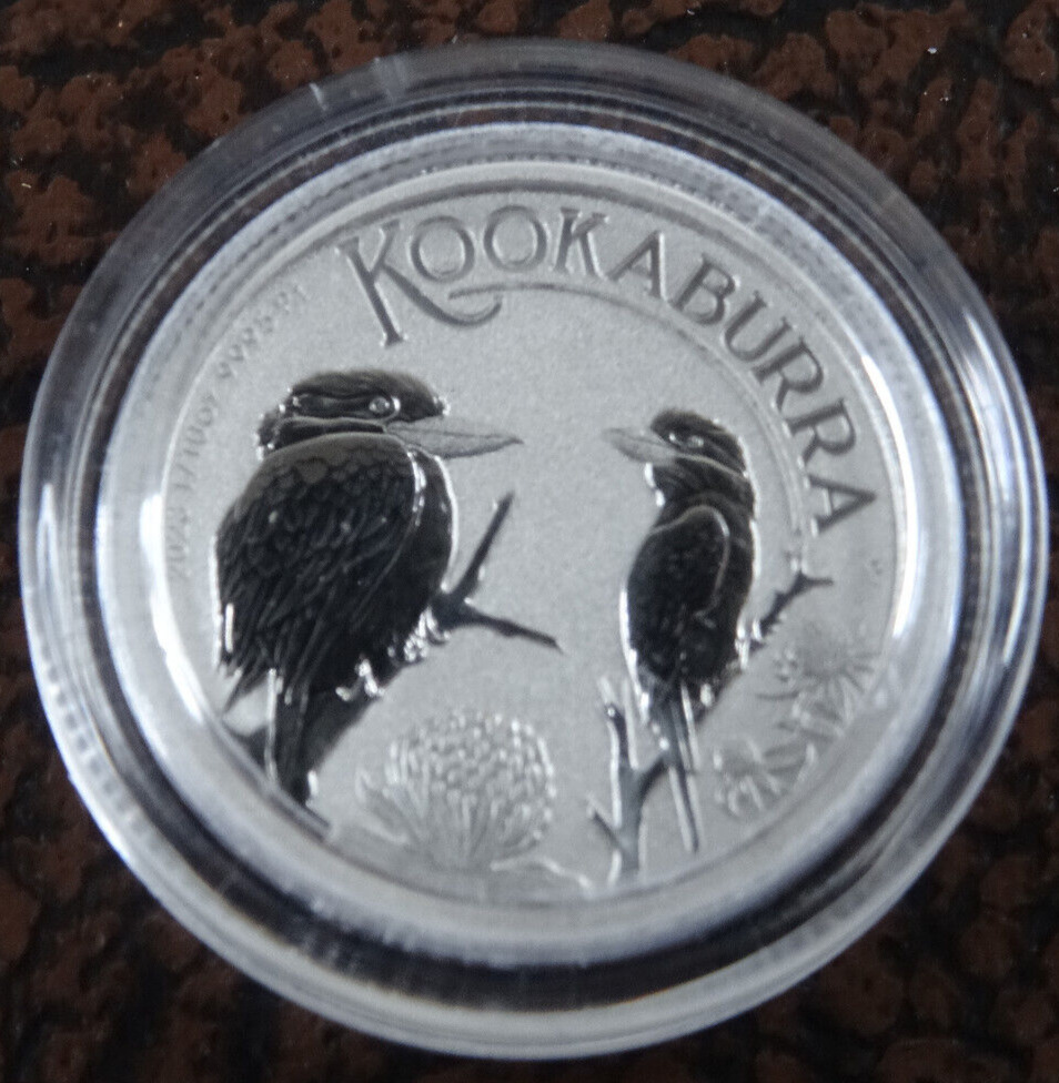 2023 $15 Australia Kookaburra 1/10 Oz Platinum Coin