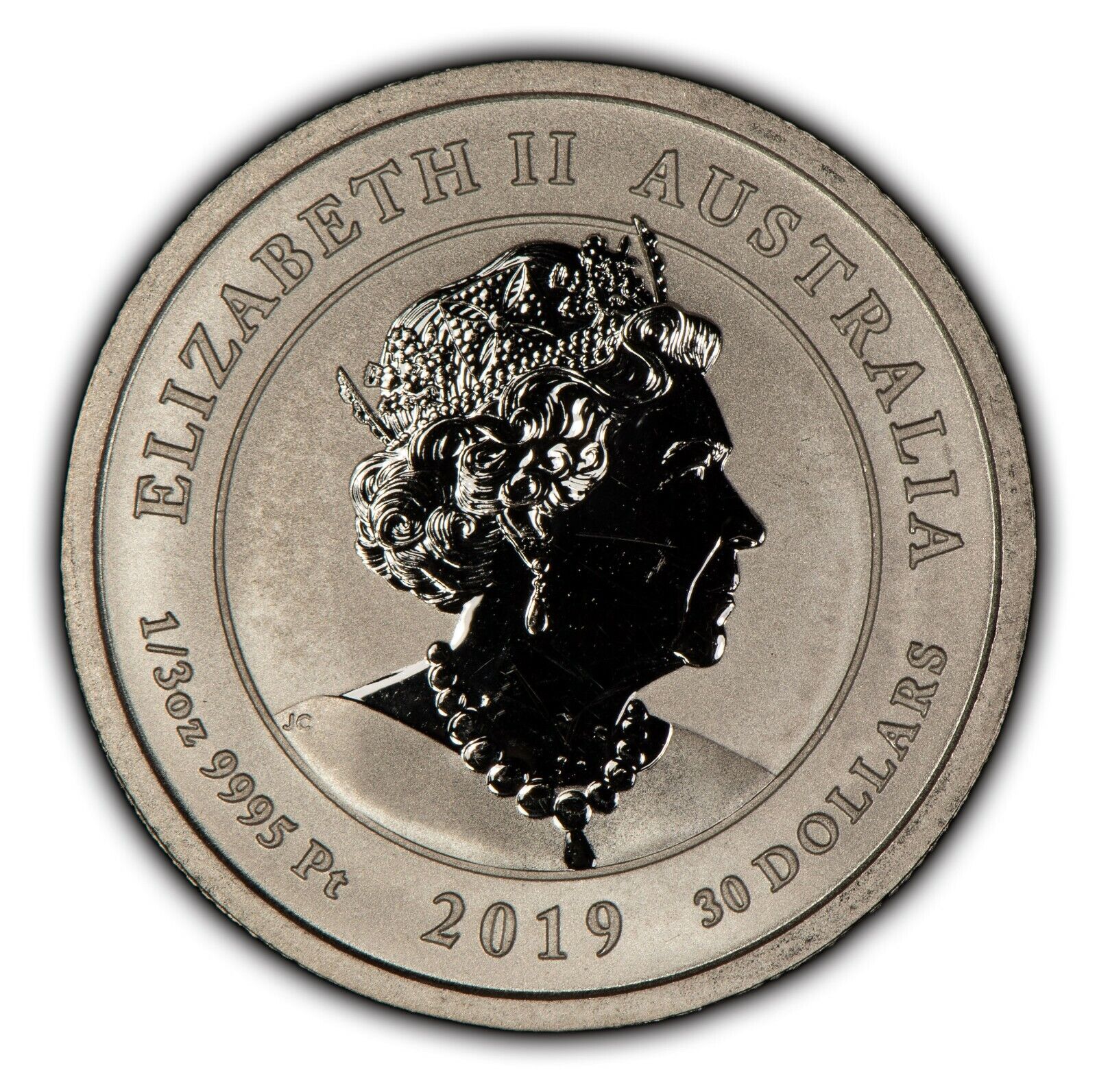 2019 Australian Bottlenose Dolphin Platinum Coin - Rare