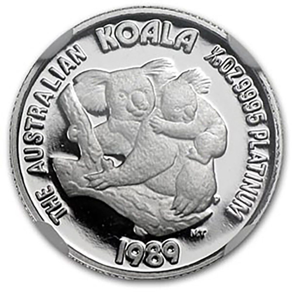 1989 Platinum Koala Coin NGC PF-70 - $488.88