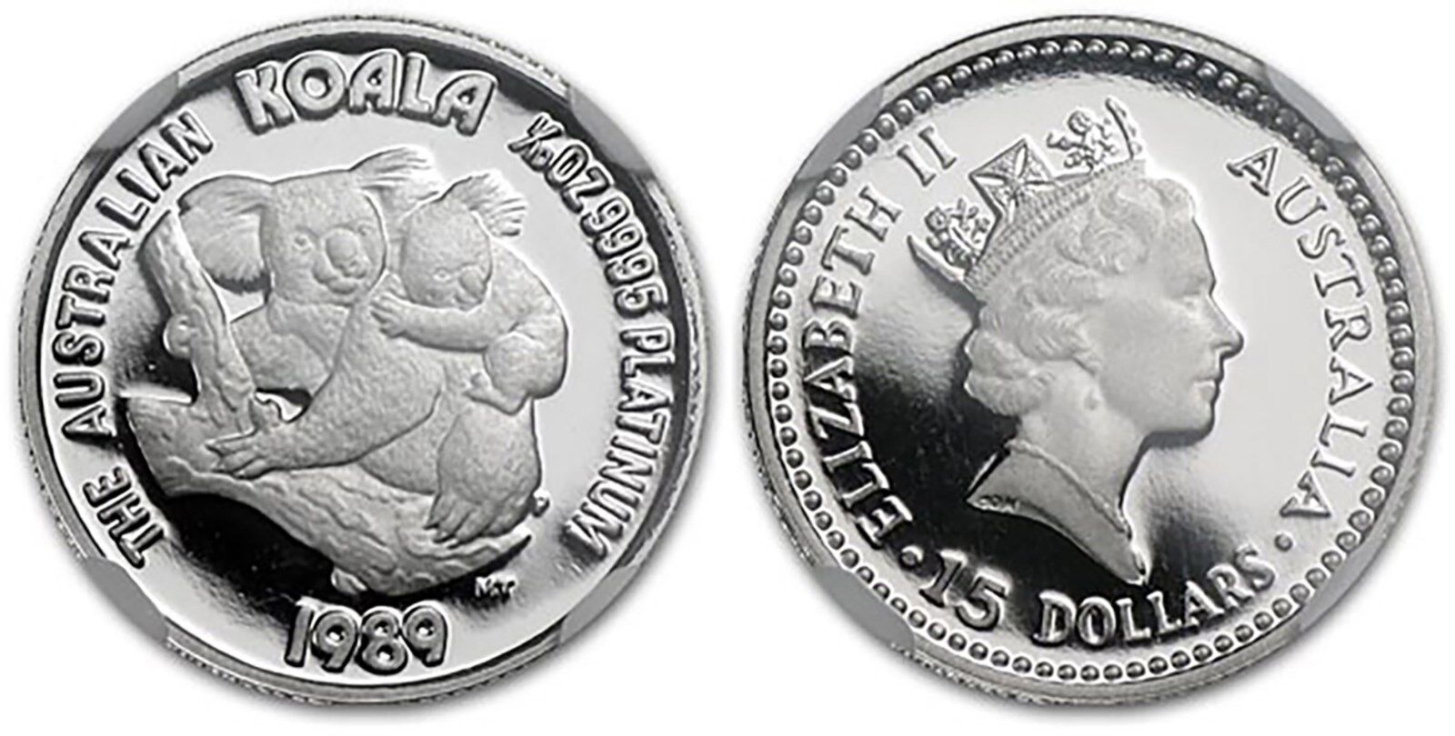 1989 Platinum Koala Coin NGC PF-70 - $488.88