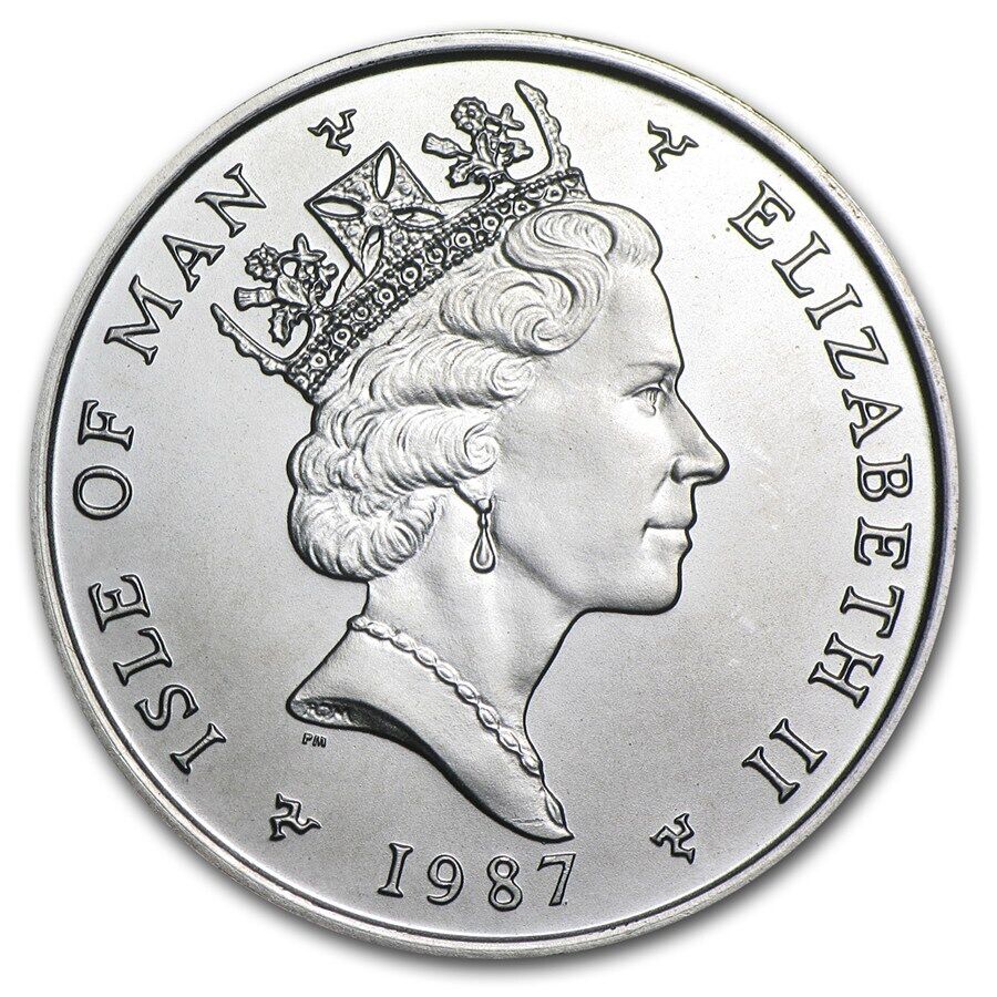 1 oz Isle of Man Platinum Noble Coin