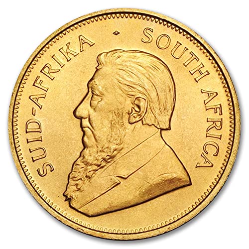 ZA 1/10 oz Gold Krugerrand Coin, Authenticated Brilliant Uncirculated