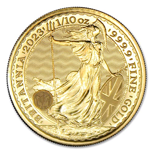 2023 1/10 oz British Gold Britannia Coin Royal Mint