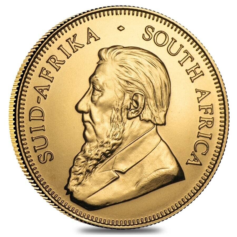 South African Krugerrand Gold 1 oz Coin BU