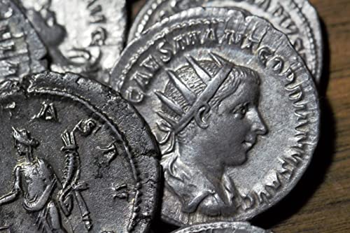 Ancient Roman Empire Silver Double Denarius Coin - Very Fine