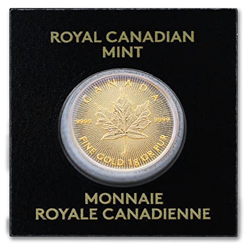 2022 Canadian Gold Maple Leaf Coin 1 Gram BU