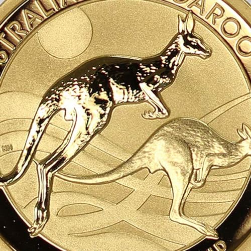 1/2 oz Australian Gold Kangaroo Coin BU w/ COA