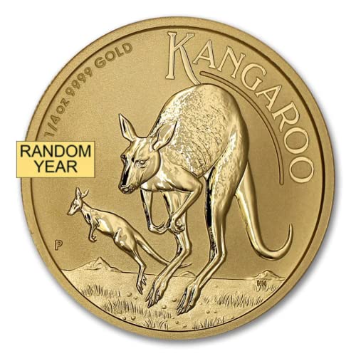 Australia Gold Kangaroo/Nugget 1/4oz .9999 BU (Random Year)