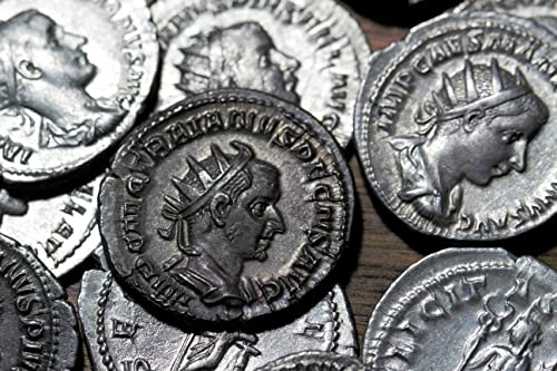 Ancient Roman Empire Silver Double Denarius Coin - Very Fine