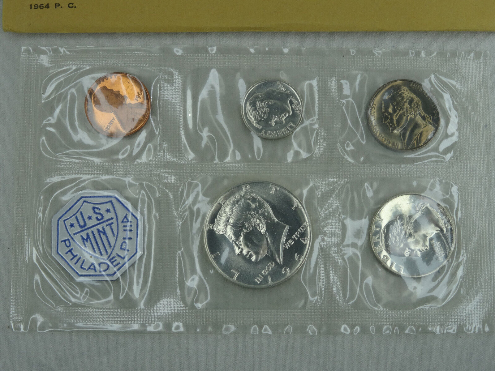 1964 Silver Proof Set US Mint 90% Silver