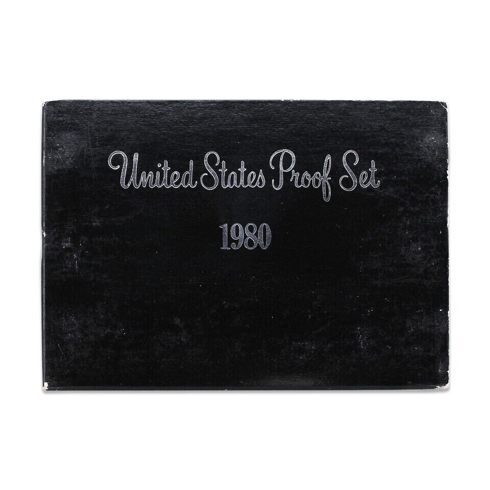 1980 S Proof Set in Original US Mint Box