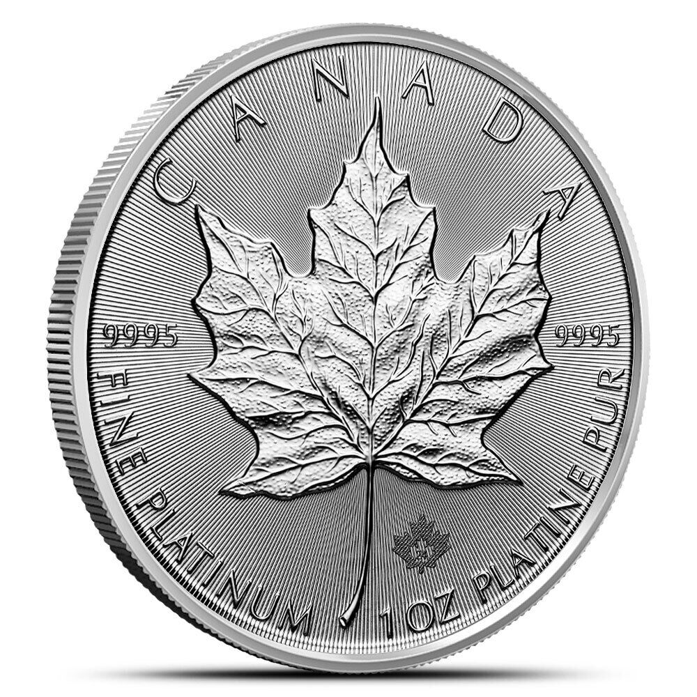 2024 1 oz Canadian Platinum Maple Leaf Coin