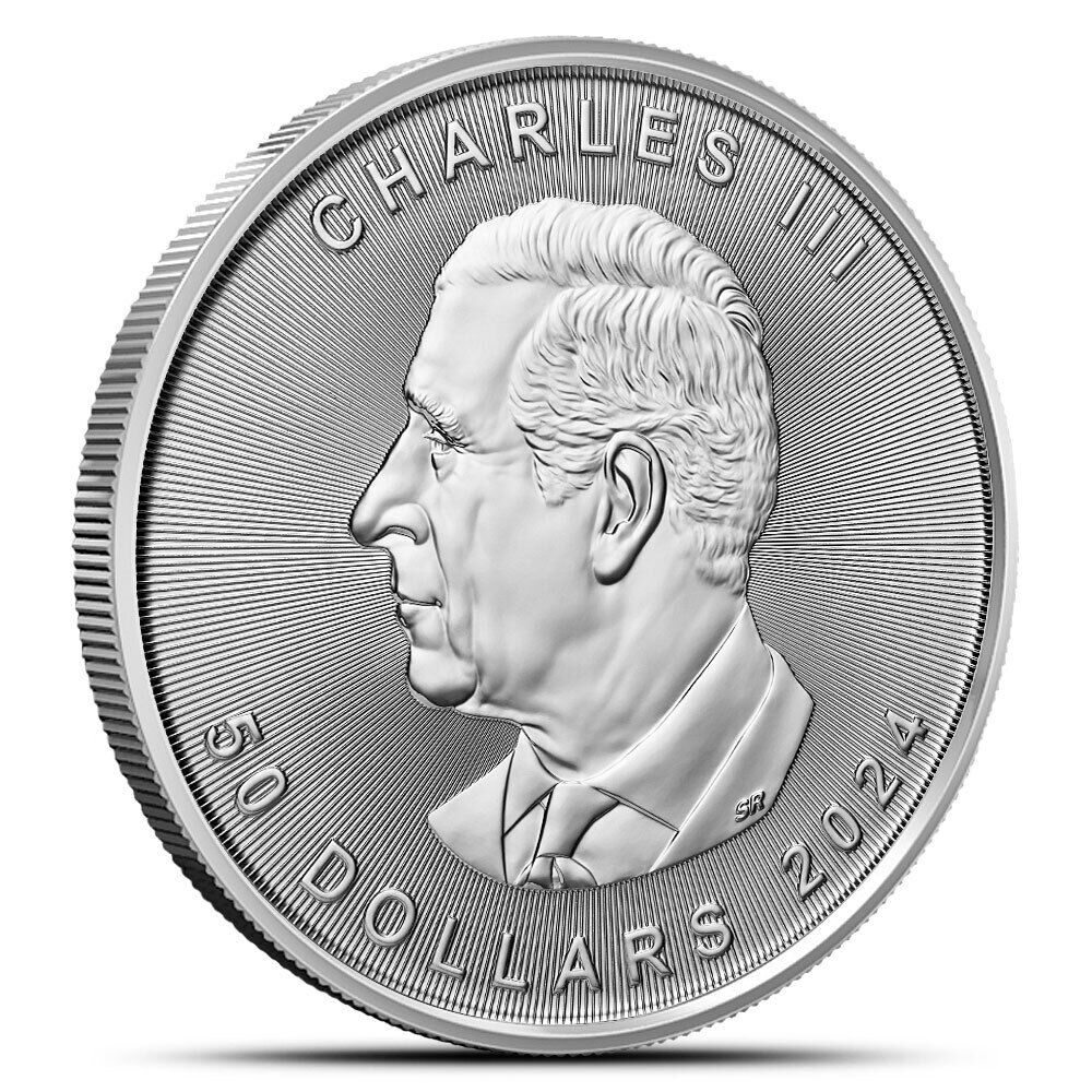 2024 1 oz Canadian Platinum Maple Leaf Coin