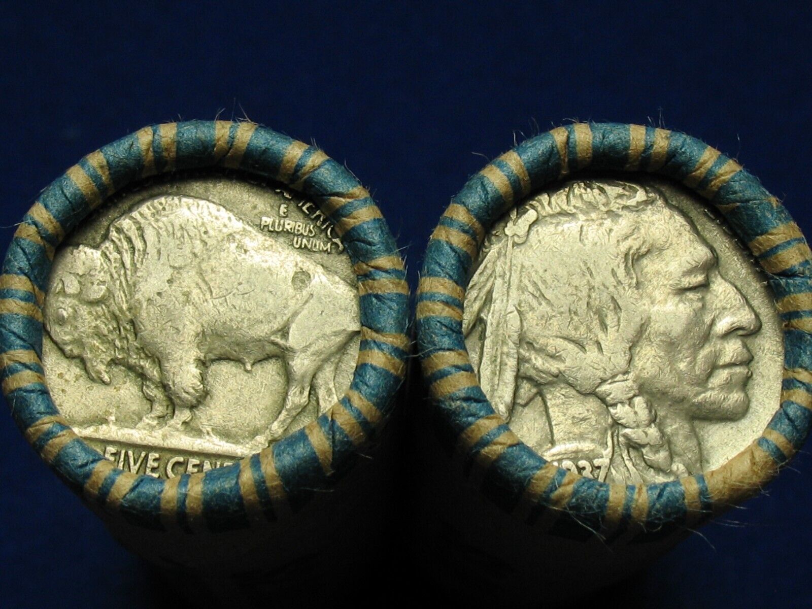 Lot of (40) Buffalo Nickel Coins 1913-1938