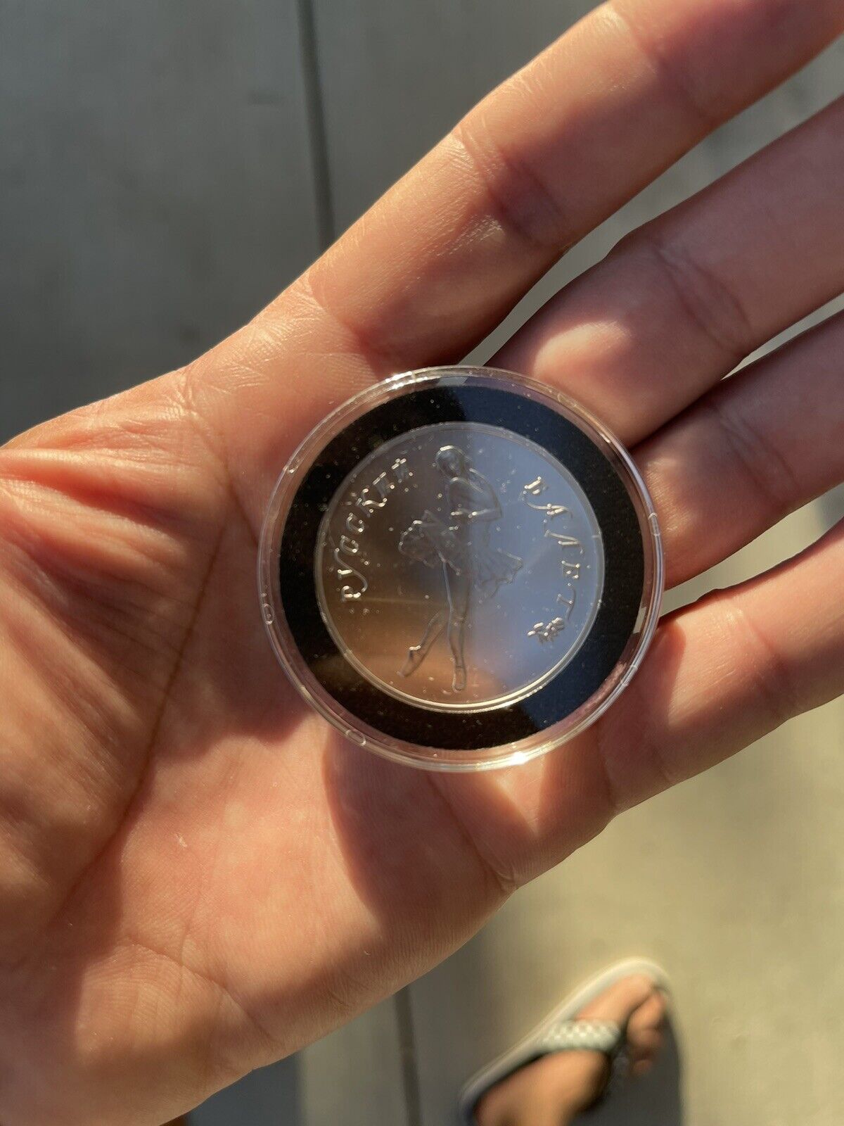 1989 Russian Ballerina 1 oz Palladium Coin