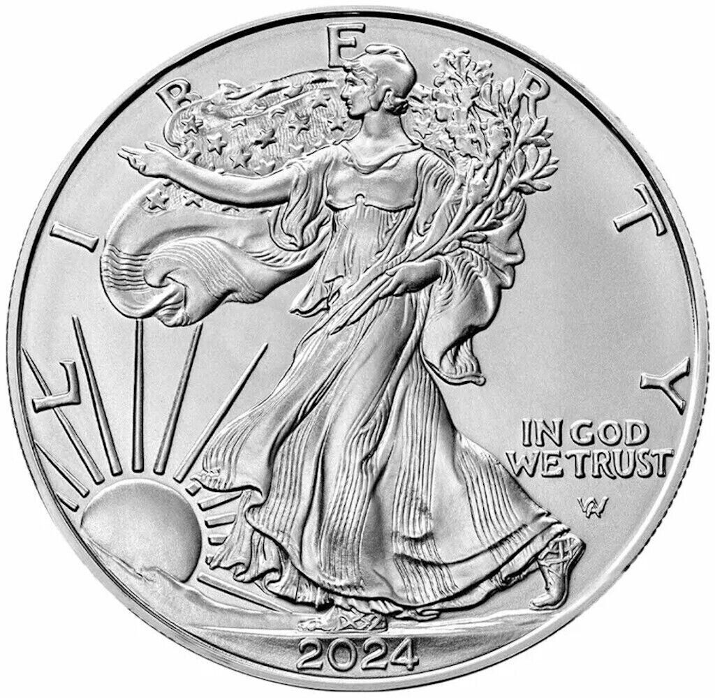 2024 American Silver Eagle $1 Coin 1 oz
